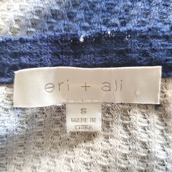 Eri + Ali Waffle Knit Tallie Tie Dye Top - Picture 7 of 7